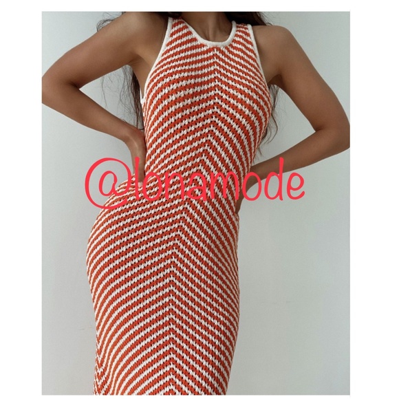 Zara Limited edition Crochet dress NWT - Picture 15 of 16